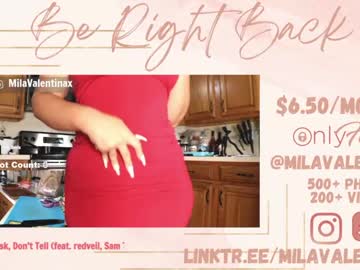 webcam girl milavalentinax live cam image #3807337