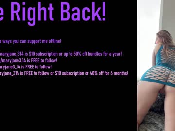 webcam girl maryjane_314 live cam image #3692831