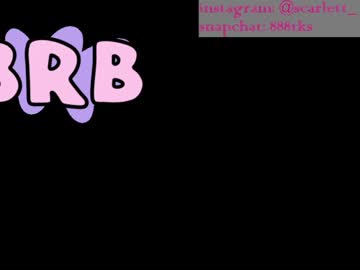 webcam girl scarlett__baker live cam image #2027577