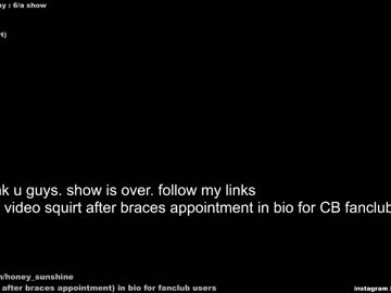 webcam girl honey_sunshine live cam image #6947030