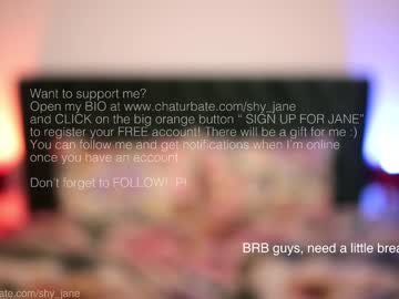 webcam girl shy_jane live cam image #6229567