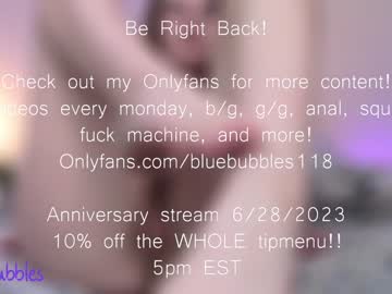 webcam girl bluebubbles118 live cam image #4720968