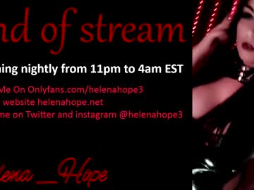 webcam girl helena_hope live cam image #1448610