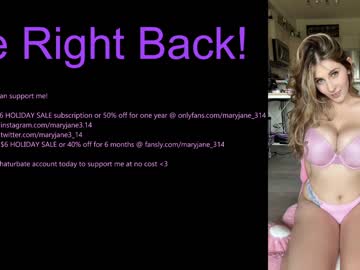 webcam girl maryjane_314 live cam image #3341387