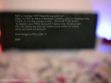 webcam girl shy_jane live cam image #4243732
