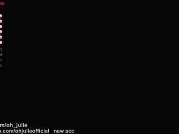 webcam girl oh_julie live cam image #3307245