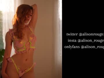 webcam girl alisonrouge live cam image #5813177