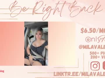 webcam girl milavalentinax live cam image #3514103