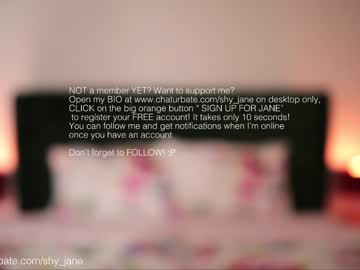 webcam girl shy_jane live cam image #3322360