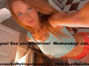 webcam girl eatmygingersnapps live cam image #6191286