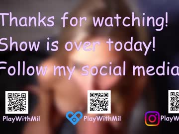 webcam couple playwithmil live cam image #6697788