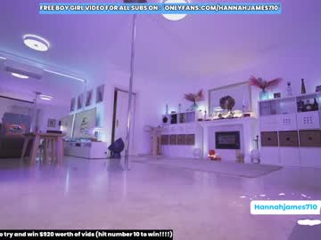 webcam girl hannahjames710 live cam image #5580359