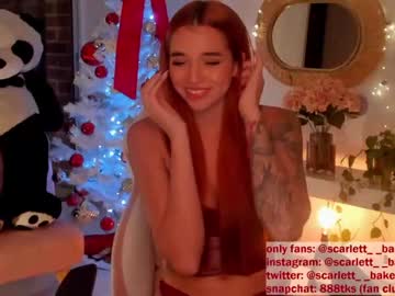 webcam girl scarlett__baker live cam image #3277425