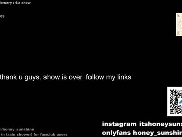 webcam girl honey_sunshine live cam image #6431490