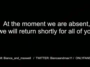webcam couple bianca_and_maxwell live cam image #1637763