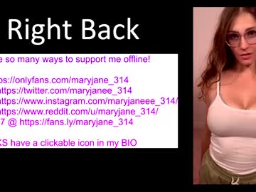 webcam girl maryjane_314 live cam image #1612421