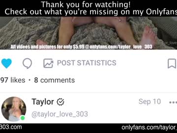 webcam girl taylor_love_303 live cam image #2261320