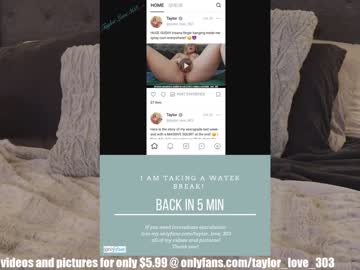 webcam girl taylor_love_303 live cam image #323801