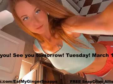 webcam girl eatmygingersnapps live cam image #6582720