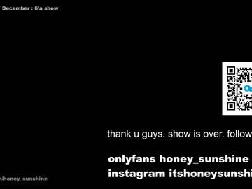 webcam girl honey_sunshine live cam image #5900953