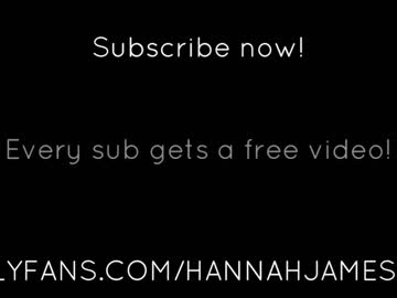 webcam girl hannahjames710 live cam image #1966989