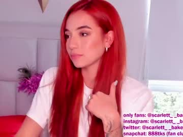 webcam girl scarlett__baker live cam image #2451419