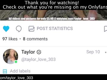 webcam girl taylor_love_303 live cam image #3662059