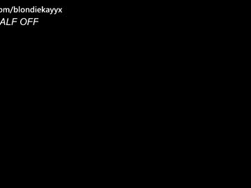 webcam girl blondiekayy live cam image #1978701