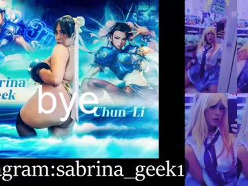webcam girl sabrina_geek live cam image #6201683