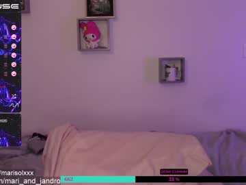 webcam girl mari_and_jandro live cam image #1935598