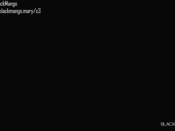 webcam girl blackmango_mary live cam image #3080607