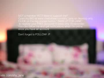 webcam girl shy_jane live cam image #3042031