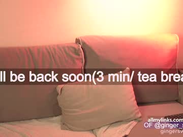 webcam girl gingerxsweetness live cam image #1309215